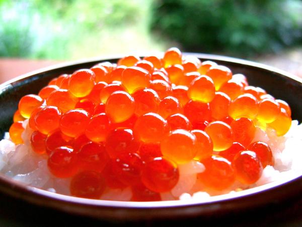 鮭の醤油はらこ