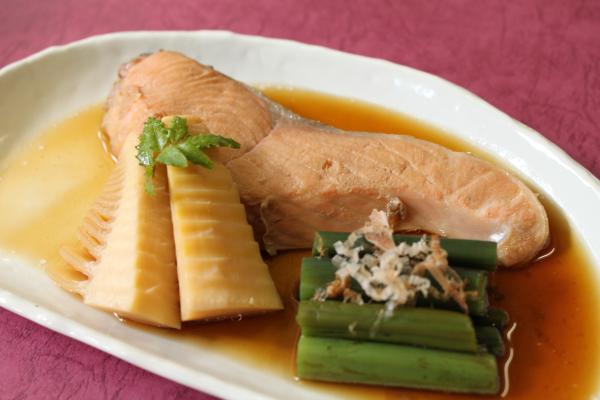 サクラマス煮付