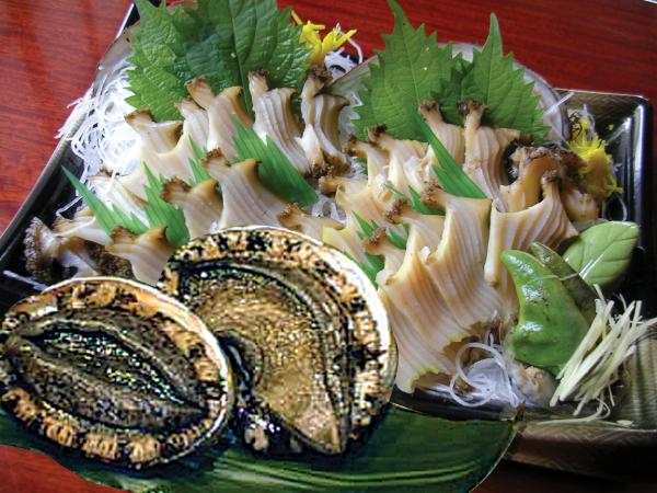 天然蒸しあわび　